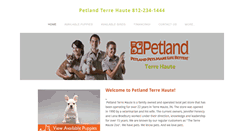 Desktop Screenshot of petlandterrehaute.com