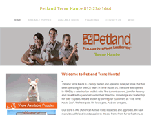 Tablet Screenshot of petlandterrehaute.com